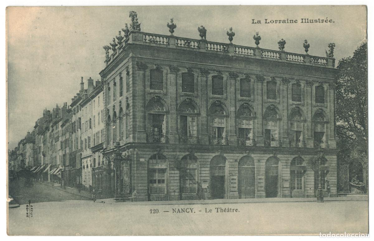 Postales: NANCY_Th&eacute;&acirc;tre_Royer 120 / Teatros Francia