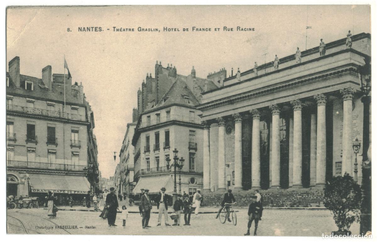 Postales: NANTES_Th&eacute;&acirc;tre Graslin_Vassellier 8 / Teatros Francia