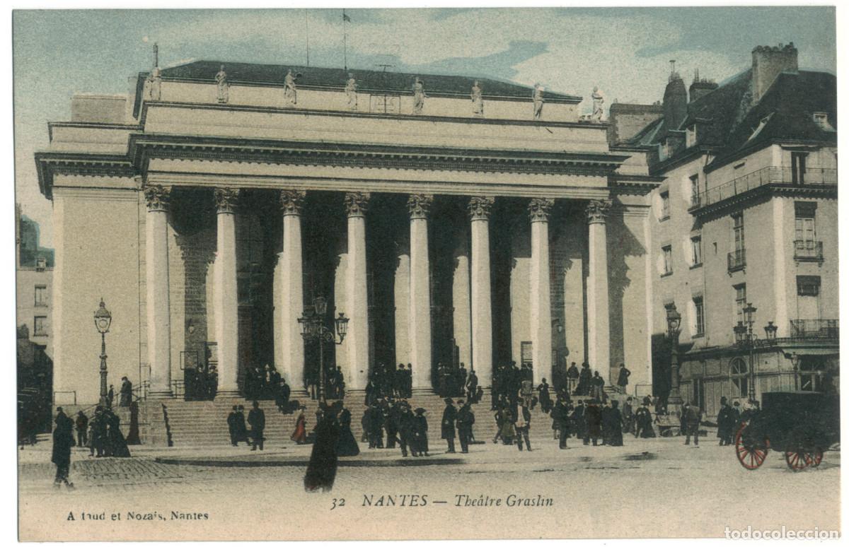 Postales: NANTES_Th&eacute;&acirc;tre Graslin_Artaud et Nozais 32 / Teatros Francia