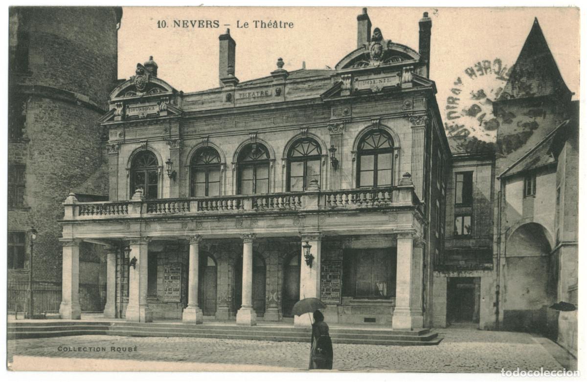 Postales: NEVERS_Th&eacute;&acirc;tre_Roub&egrave; 10 / Teatros Francia