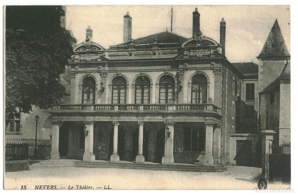 Postales: NEVERS_Th&eacute;&acirc;tre_L&eacute;vy Fils 15 / Teatros Francia