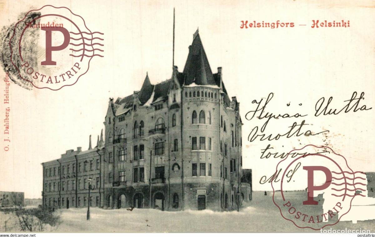 Postales: SKATUDDEN HELSINGFORS HELSINKI FINLANDE FINLANDIA FINLAND
