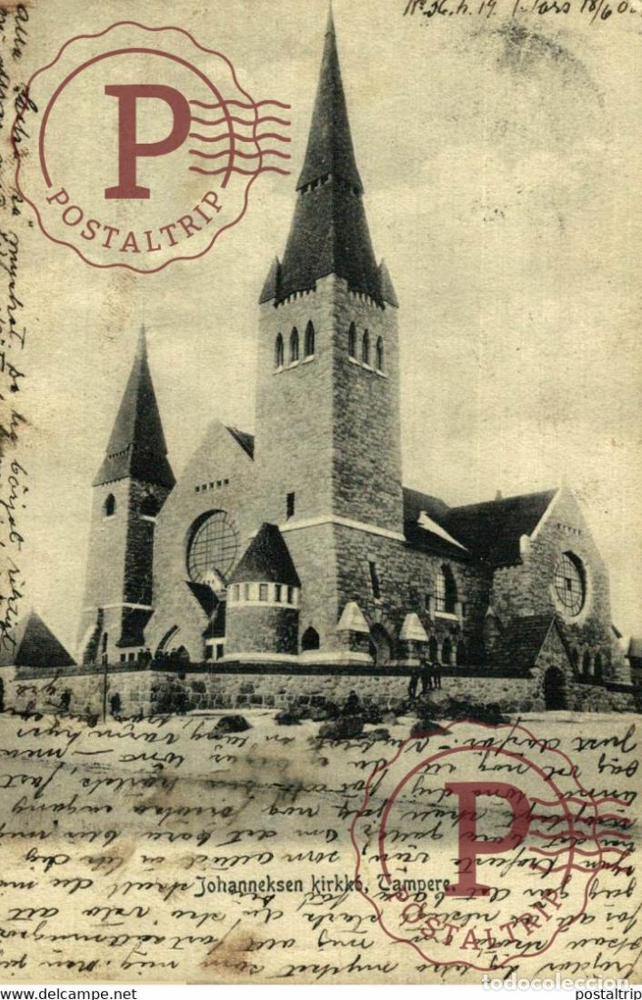 Postales: Finland Tampere Johanneksen kirkko FINLANDE FINLANDIA FINLAND SUOMI