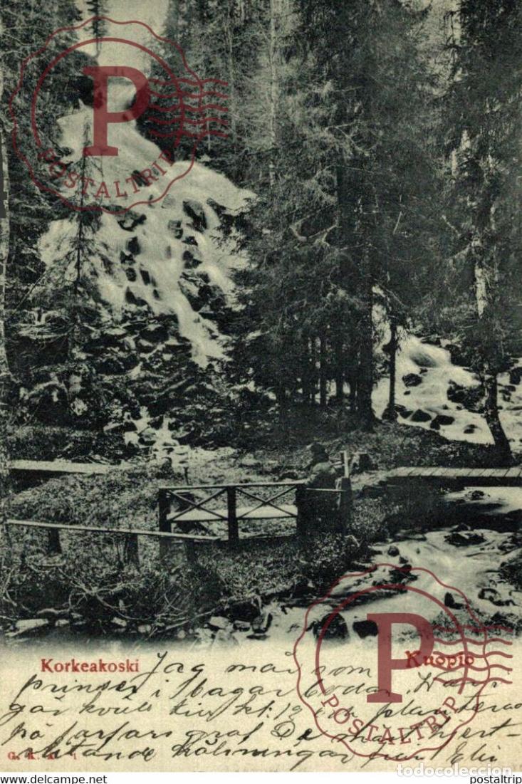 Postais: KORKEAKOSKI KUOPIO FINLANDE FINLANDIA FINLAND SUOMI