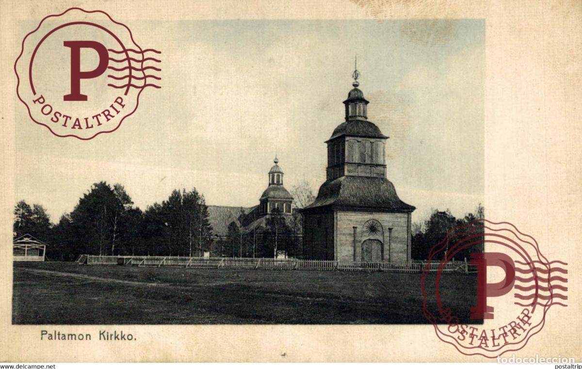 Postkarten: PALTAMON KIRKKO FINLANDE FINLANDIA FINLAND SUOMI