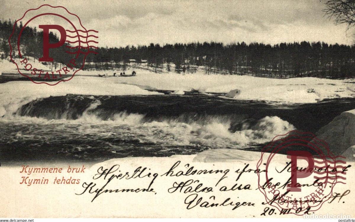 Postales: KYMMENE BRUK KYMIN TEHDAS FINLANDE FINLANDIA FINLAND SUOMI