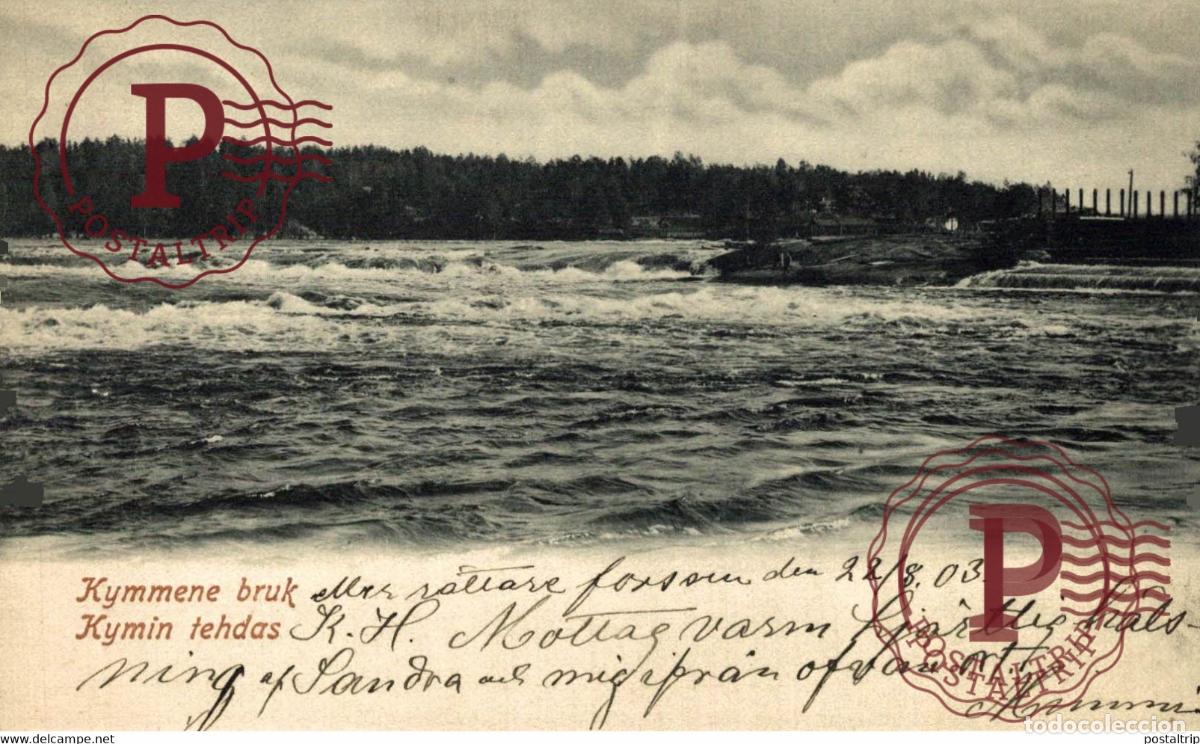 Postales: KYMMENE BRUK KYMIN TEHDAS FINLANDE FINLANDIA FINLAND SUOMI
