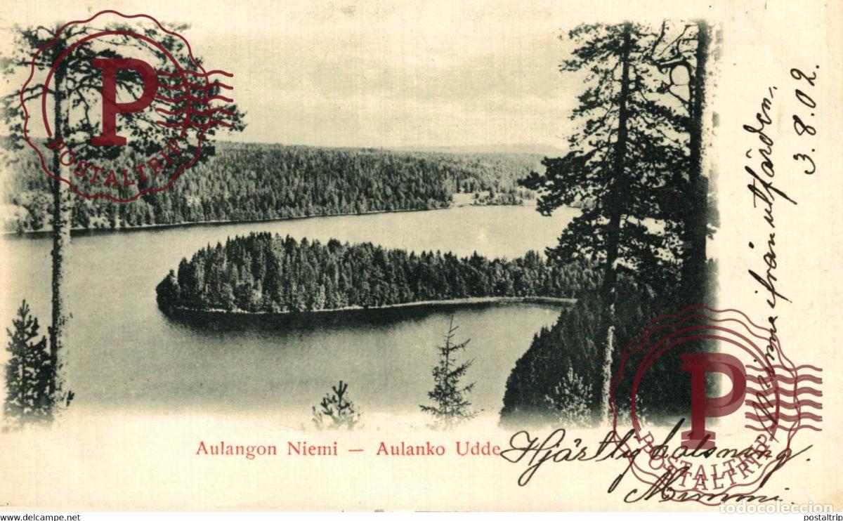Postales: AULANGON NIEMI AULANKO UDDE 1902 FINLANDE FINLANDIA FINLAND SUOMI
