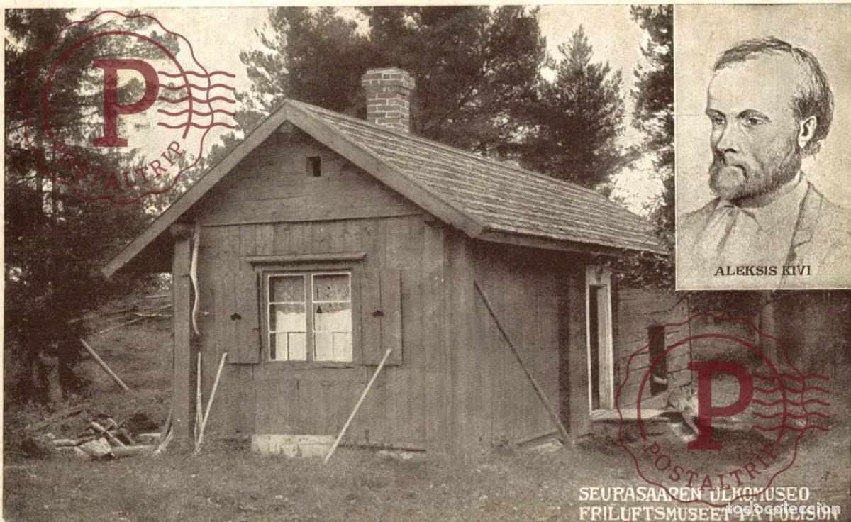 Postales: FINLANDIA. FINLAND. SEURASAAREN ULKOMUSEO F&Ouml;LIS&Ouml;NS FRILUFTSMUSEUM aleksis kivi
