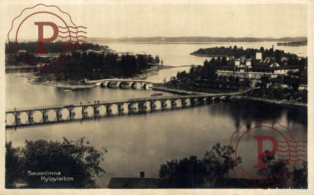 Postales: FINLANDIA. FINLAND. Savonlinna - Kylpylaitos