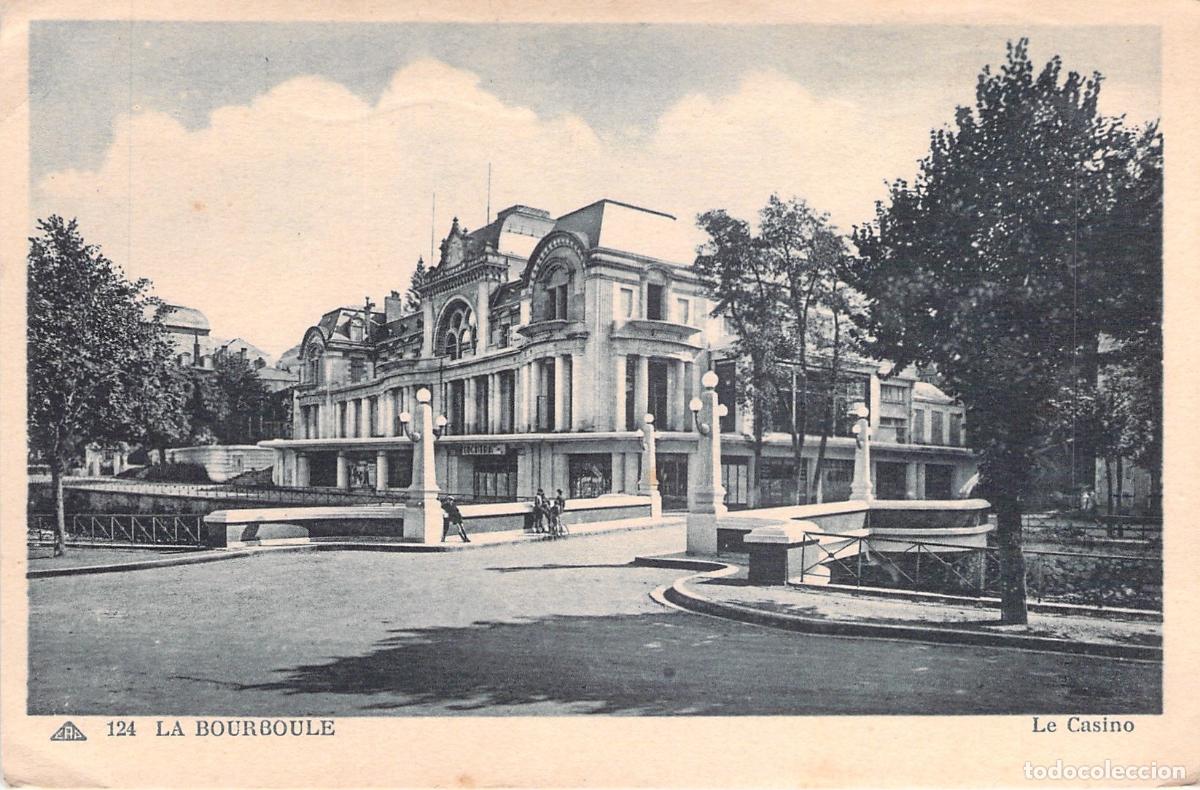 Postales: Postal del Casino de La Bourboule en Francia
