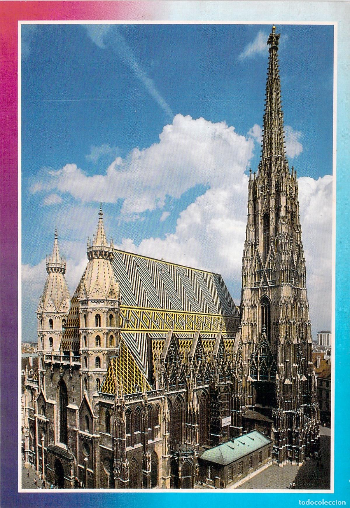 Postales: Postal de la Catedral de San Esteban en Viena, Austria