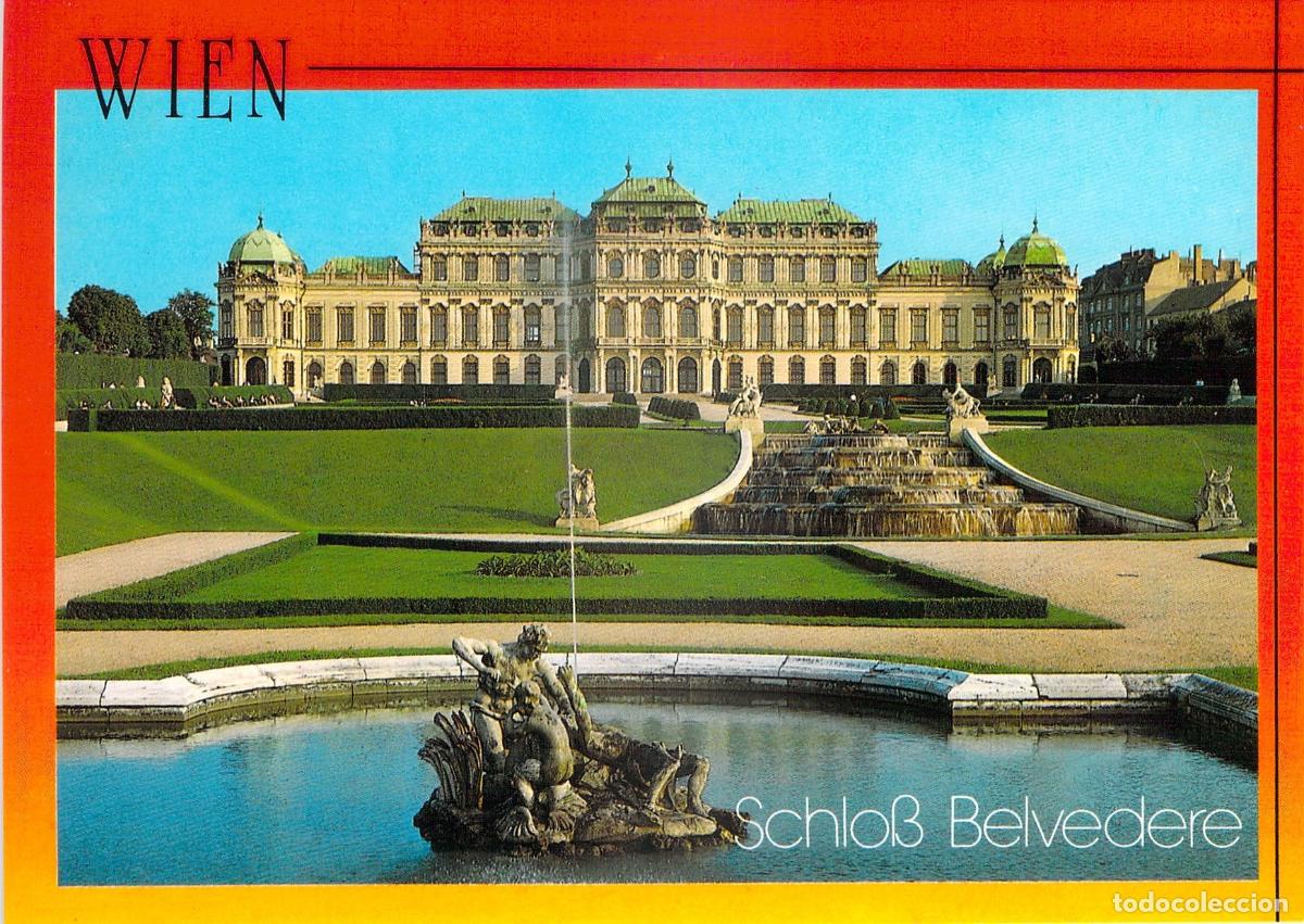 Postales: Postal Palacio Belvedere en Viena Austria