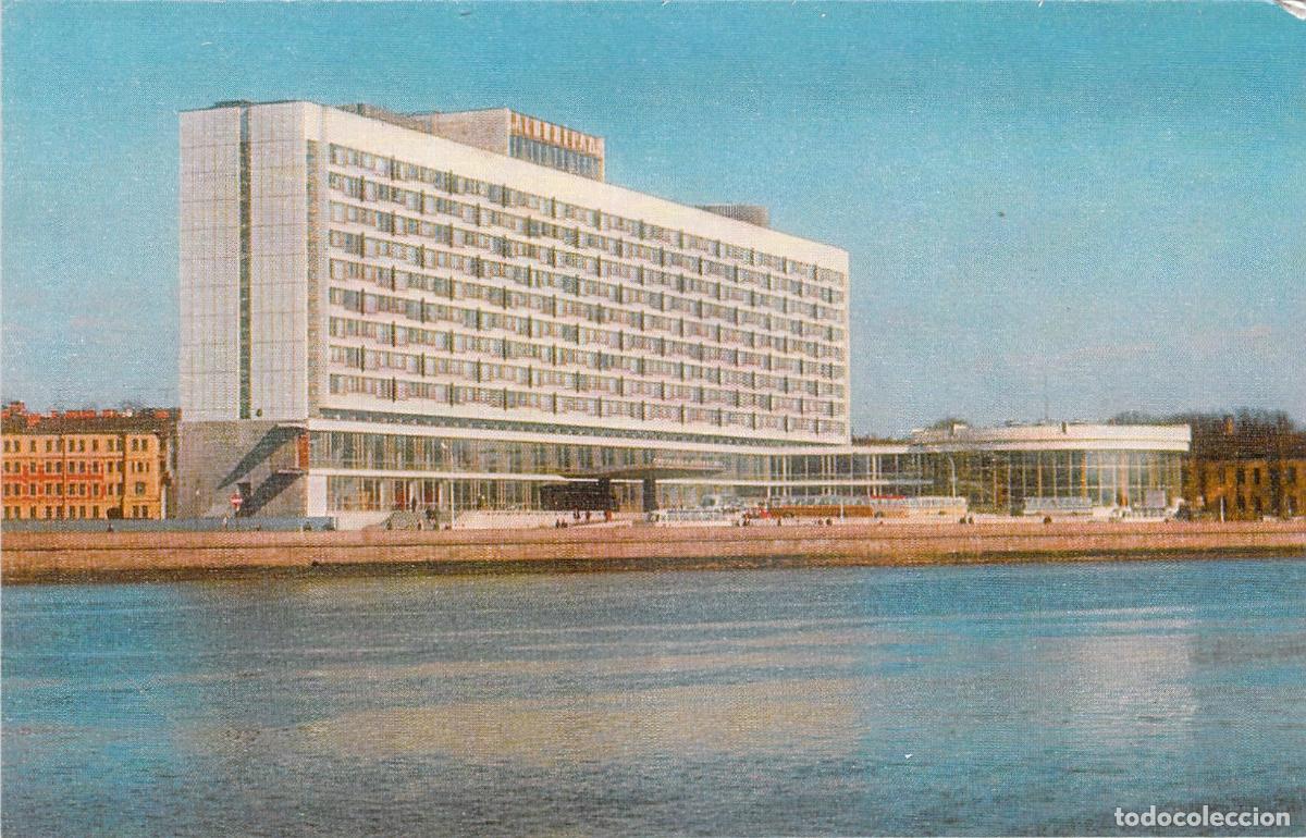 Postales: Postal del Hotel Leningrad en San Petersburgo