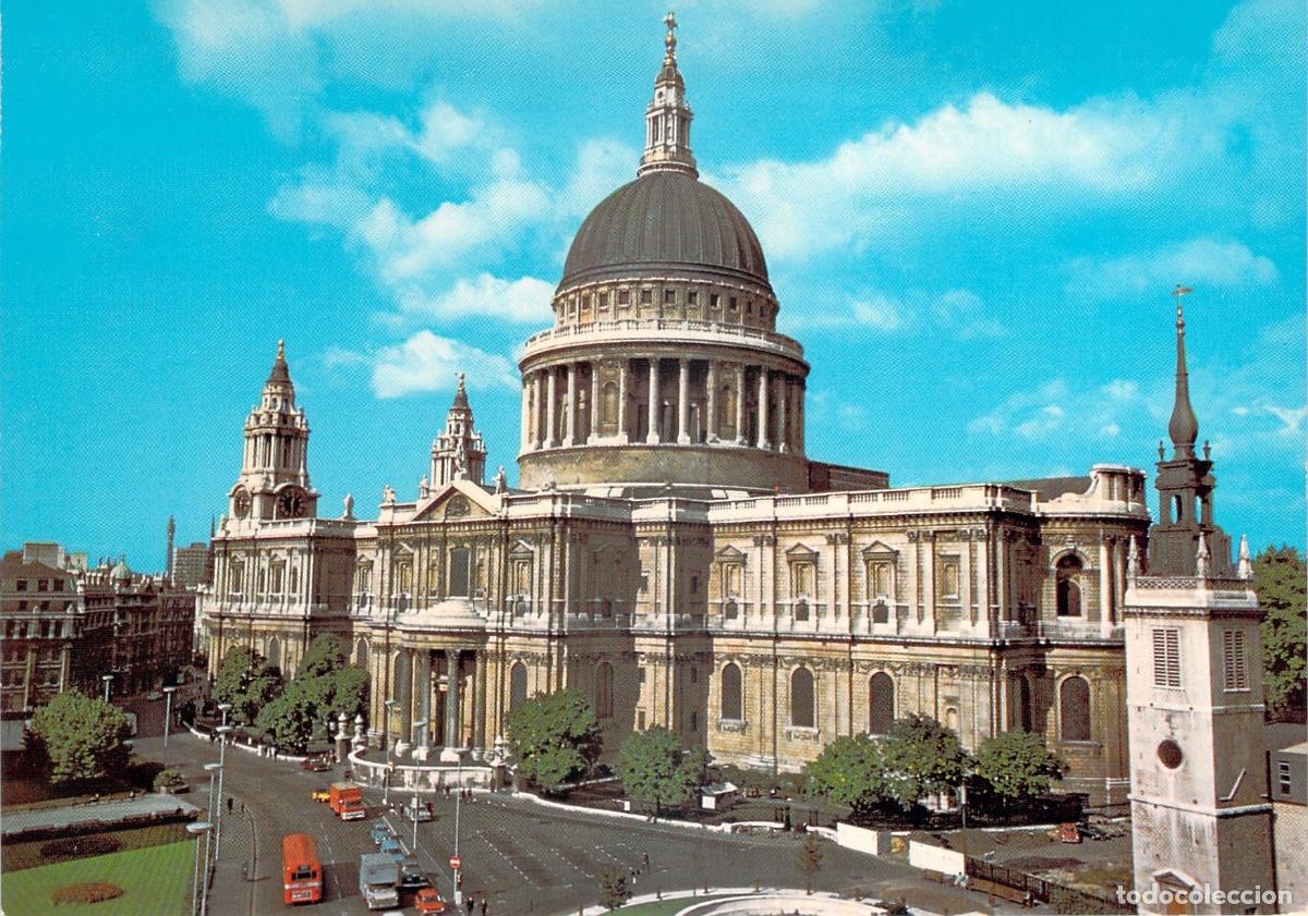 Postales: Postal de la Catedral de San Pablo en Londres