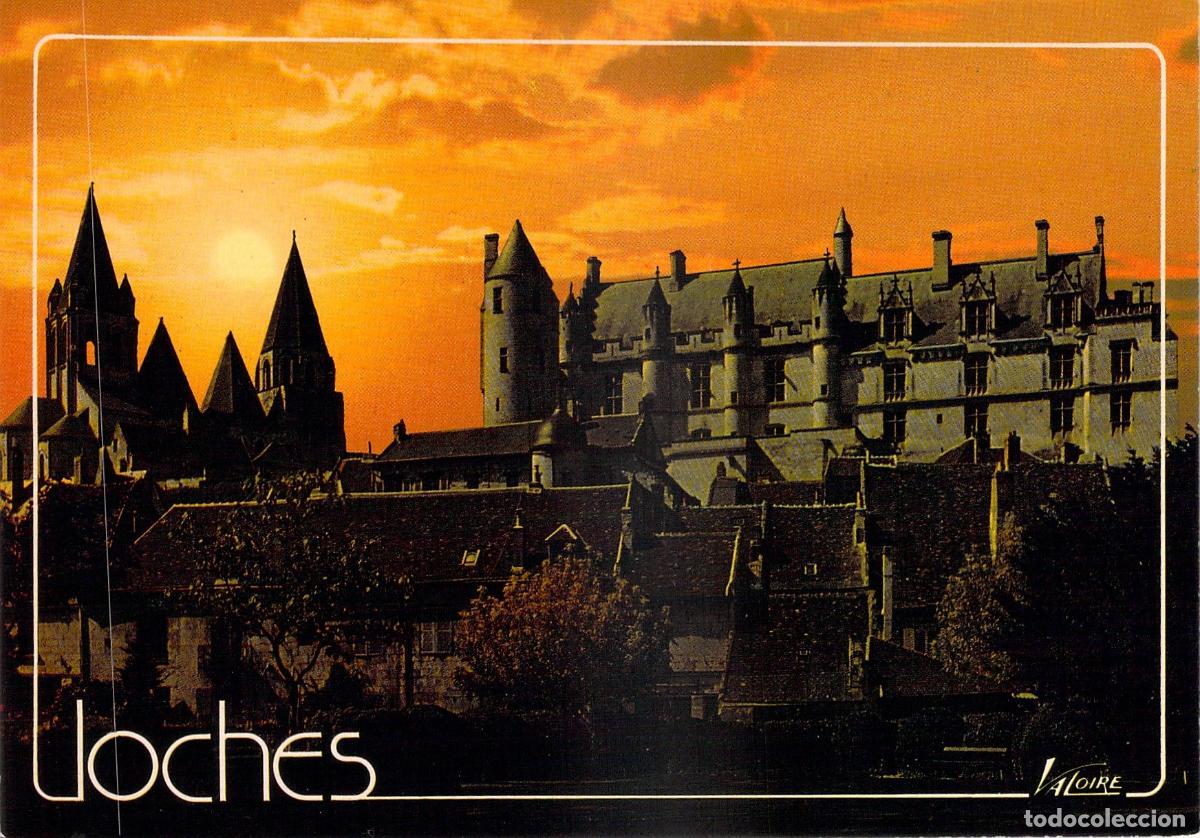 Postales: Postal Castillo de Loches y Atardecer en el Valle del Loira
