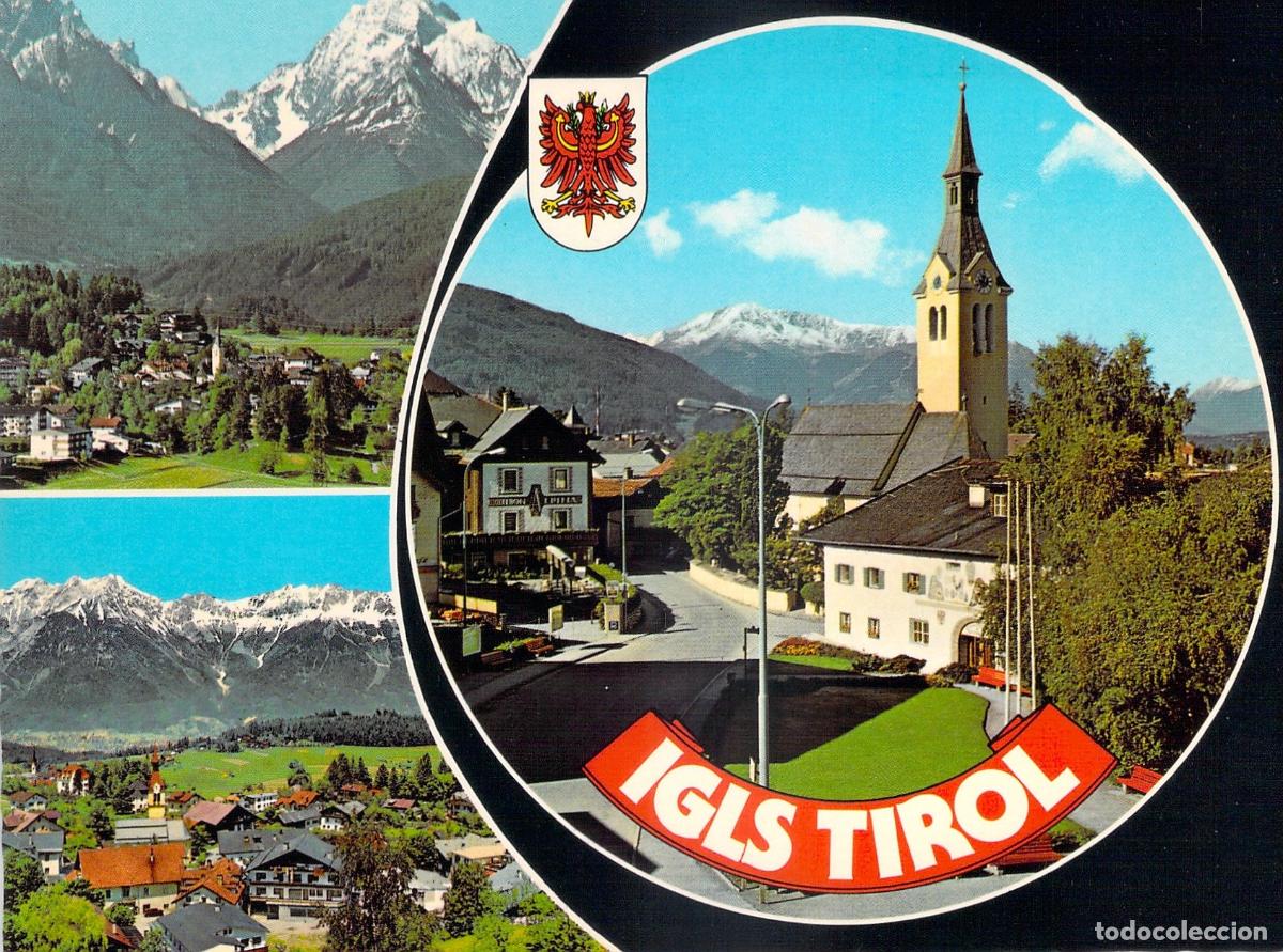 Postales: Postal Tur&iacute;stica de Igls Tirol Austria con Vistas y Monta&ntilde;as