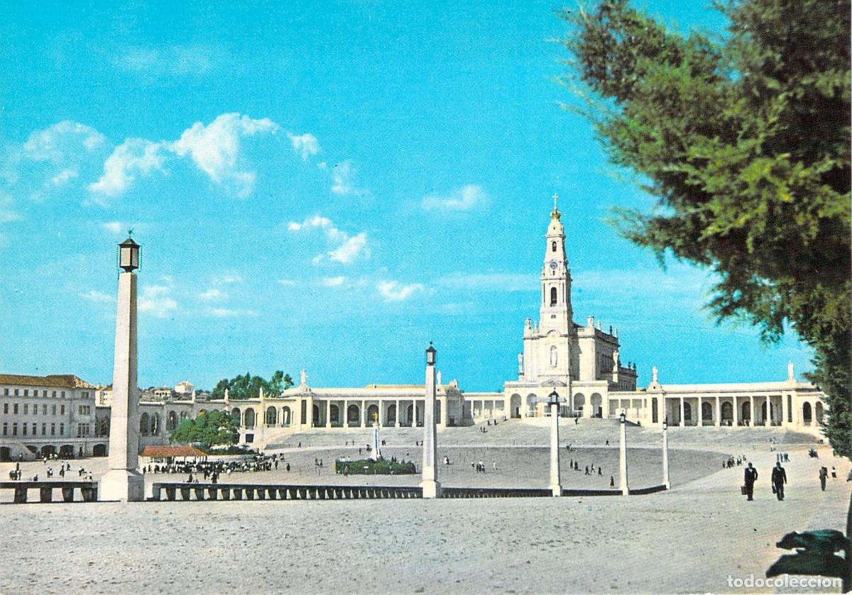 Postales: Postal de F&aacute;tima Recinto del Santuario en Portugal