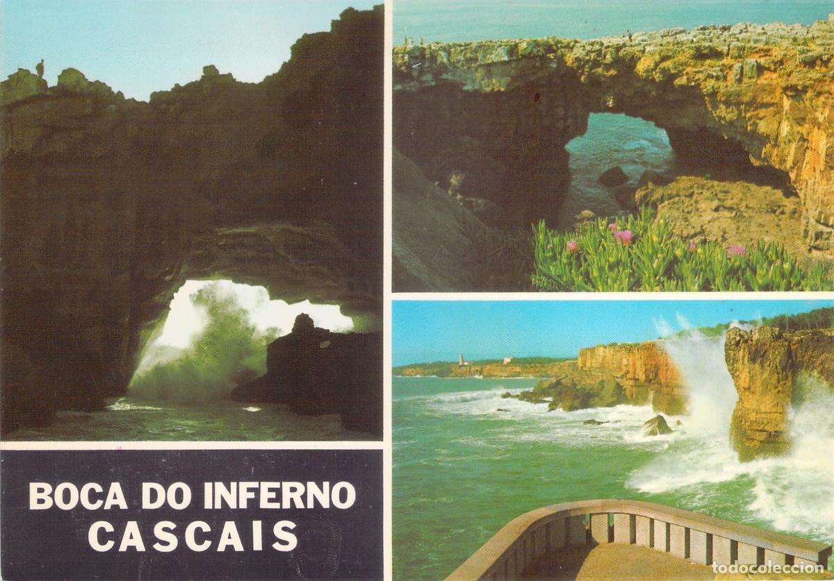 Postales: Postal de Boca do Inferno en Cascais, Portugal