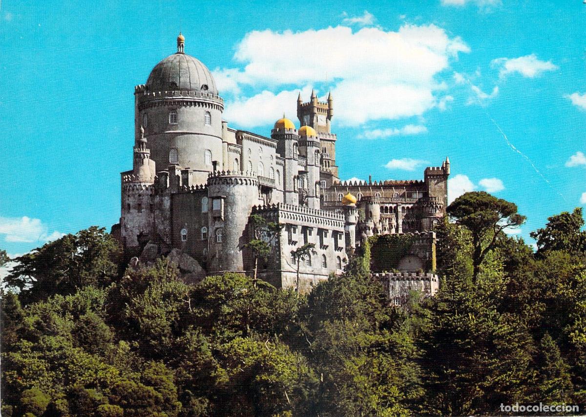 Postales: Postal Palacio Nacional de la Pena Sintra Portugal