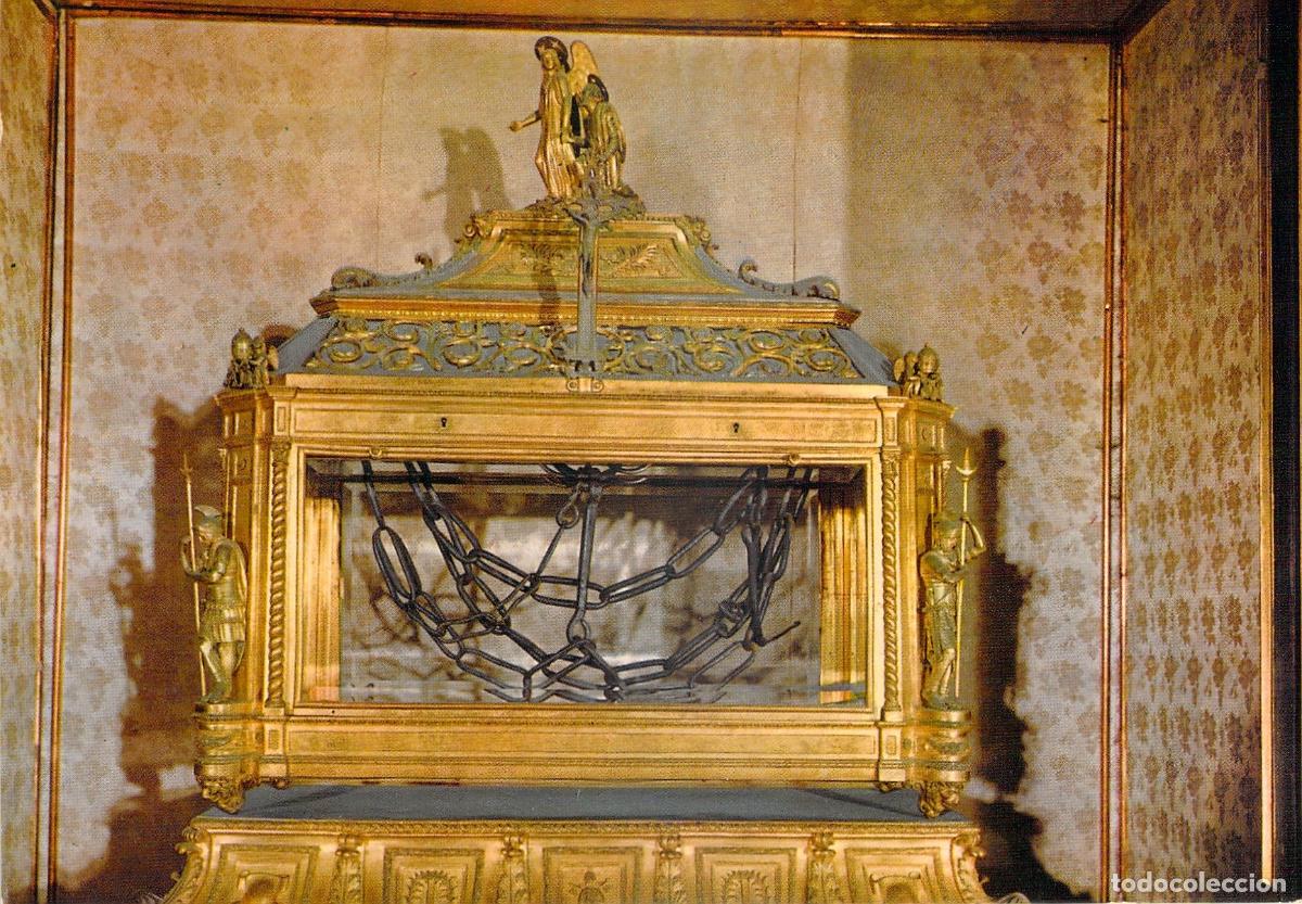 Postais: Postal Bas&iacute;lica de San Pedro en Vincoli, Roma - Cadenas de San Pedro
