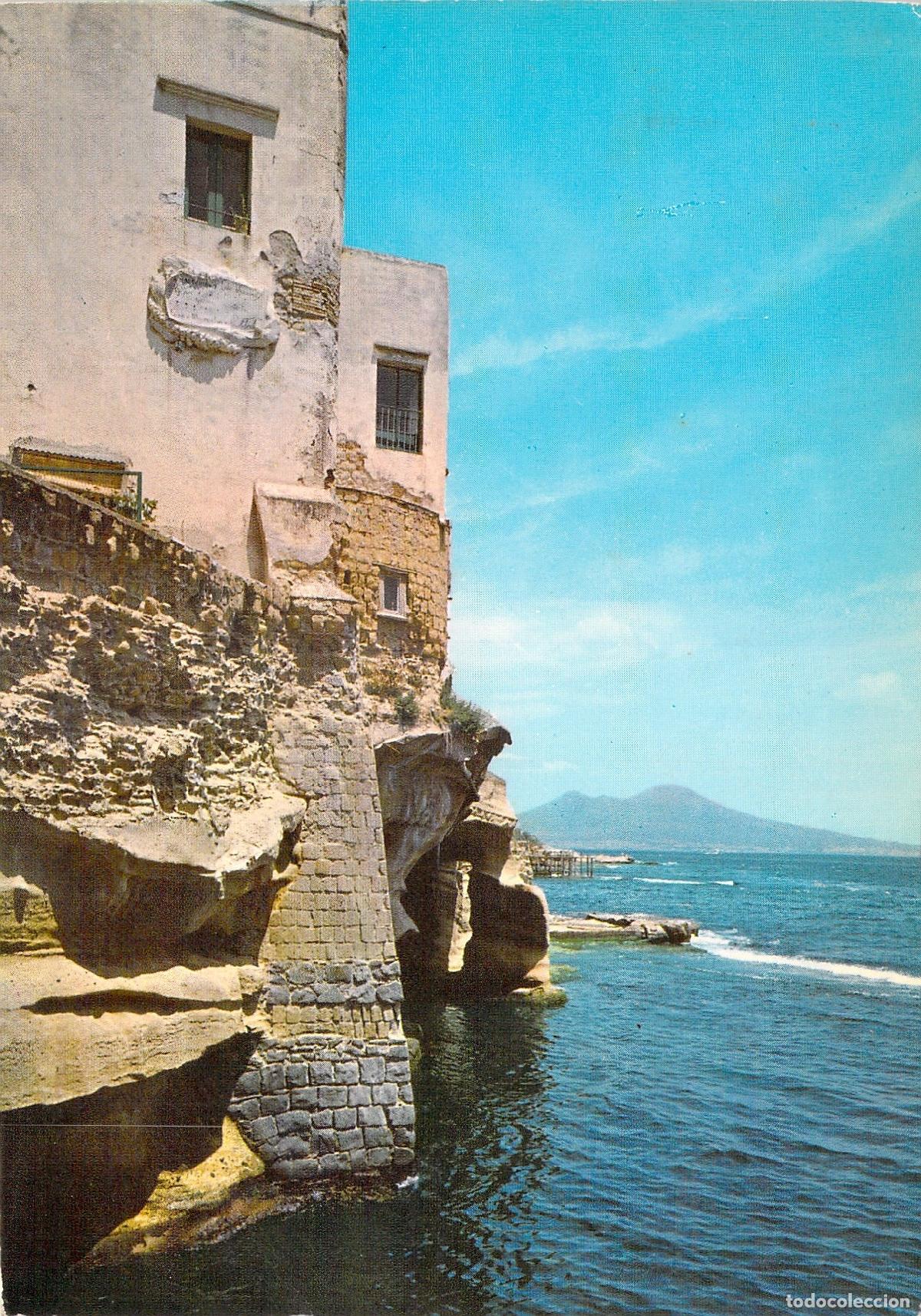 Postcards: Postal de N&aacute;poles Finestrella a Marechiaro con Vistas al Mar