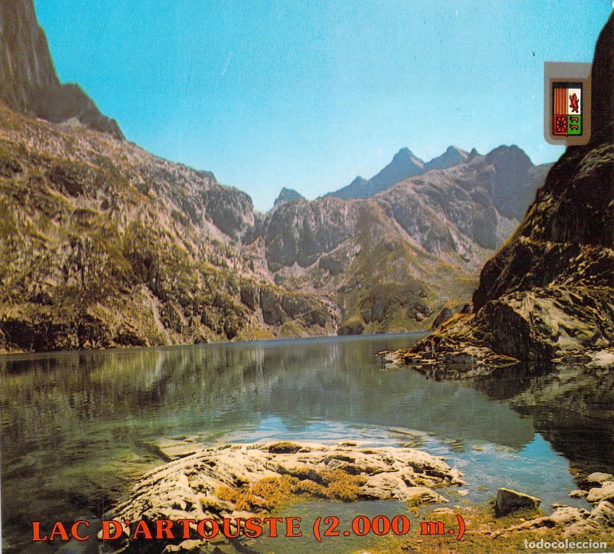 Postales: Postal del Lago de Artouste en los Pirineos Atl&aacute;nticos
