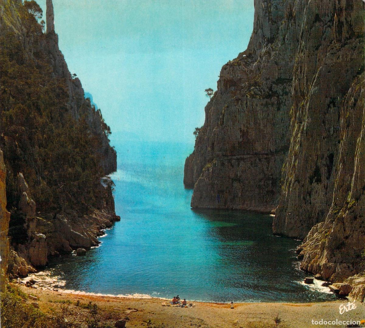 Postales: Postal de la Calanque d'En-Vau en Cassis-sur-Mer