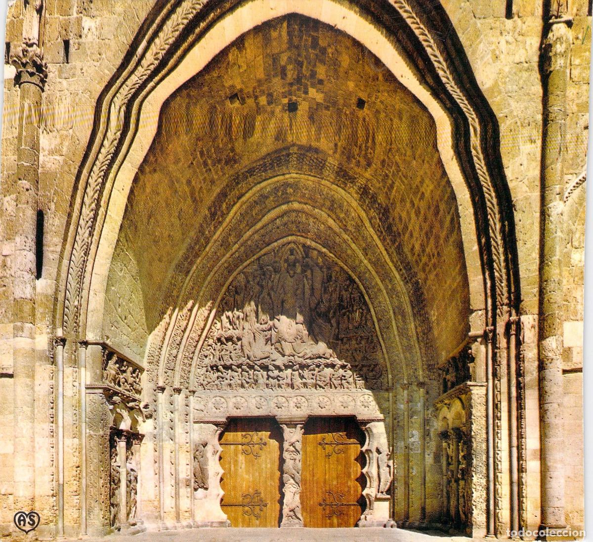 Postales: Postal del Portal de la Iglesia de San Pedro en Moissac