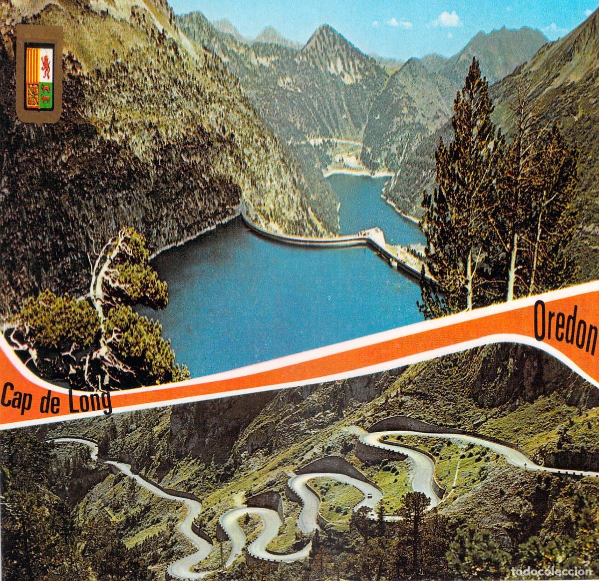 Postales: Postal Valle de Aure Pirineos Embalse Cap de Long Lago Oredon