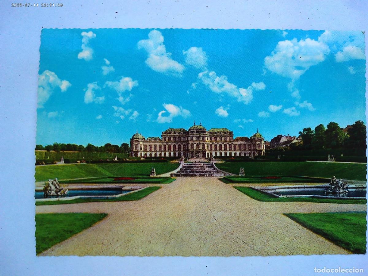 Postkarten: POSTAL DE VIENA ( AUSTRIA ): PALACIO BELVEDERE . A&Ntilde;OS 60