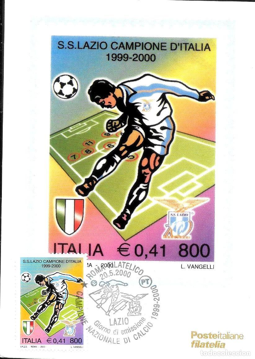 Postales: TARJETA POSTAL FDC DEL CAMPEONATO DE FUTBOL 1999-2000-EN LIQUIDACI&Ograve;N
