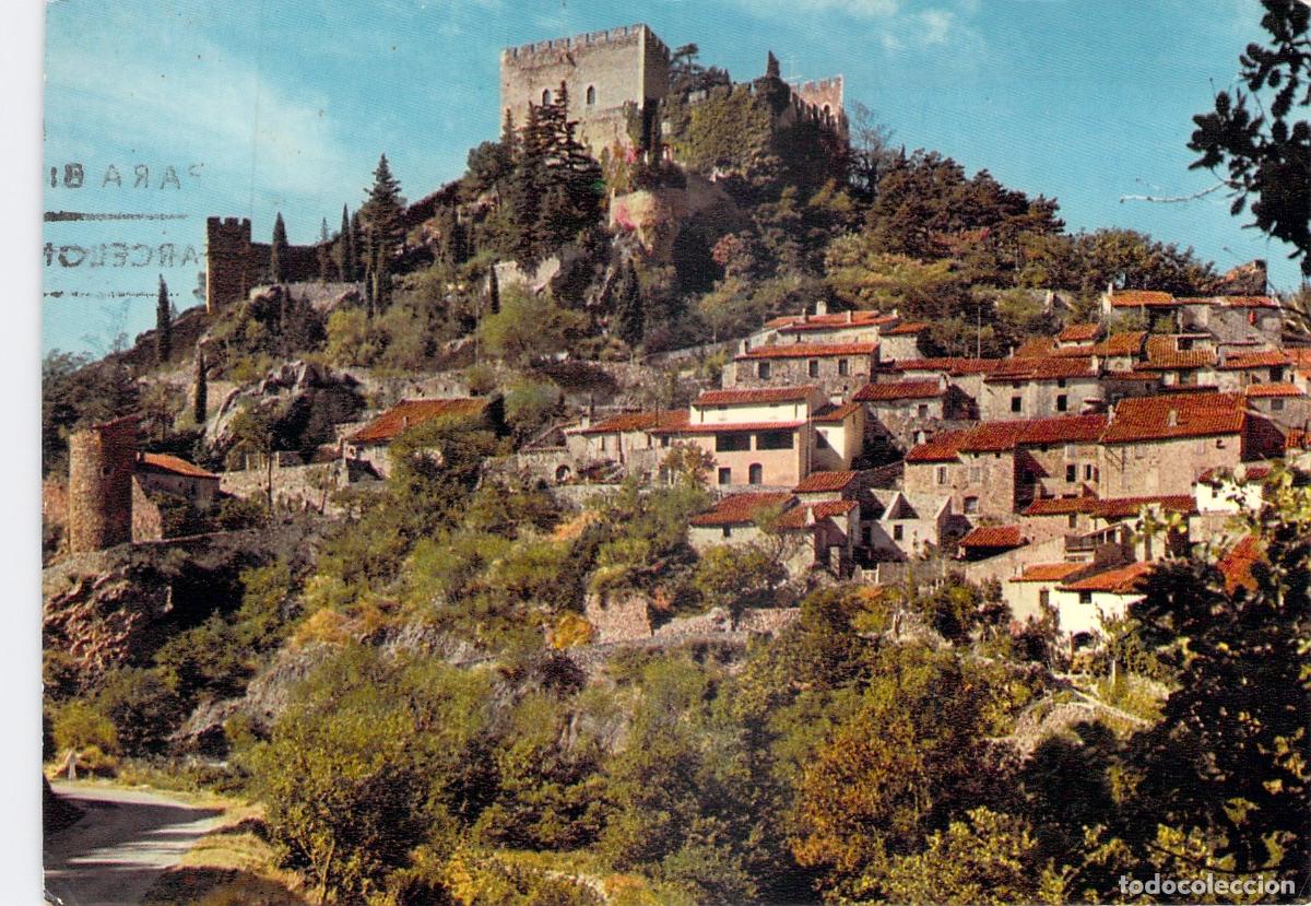 Postales: Postal de Castelnou y su Castillo Feudal en Francia