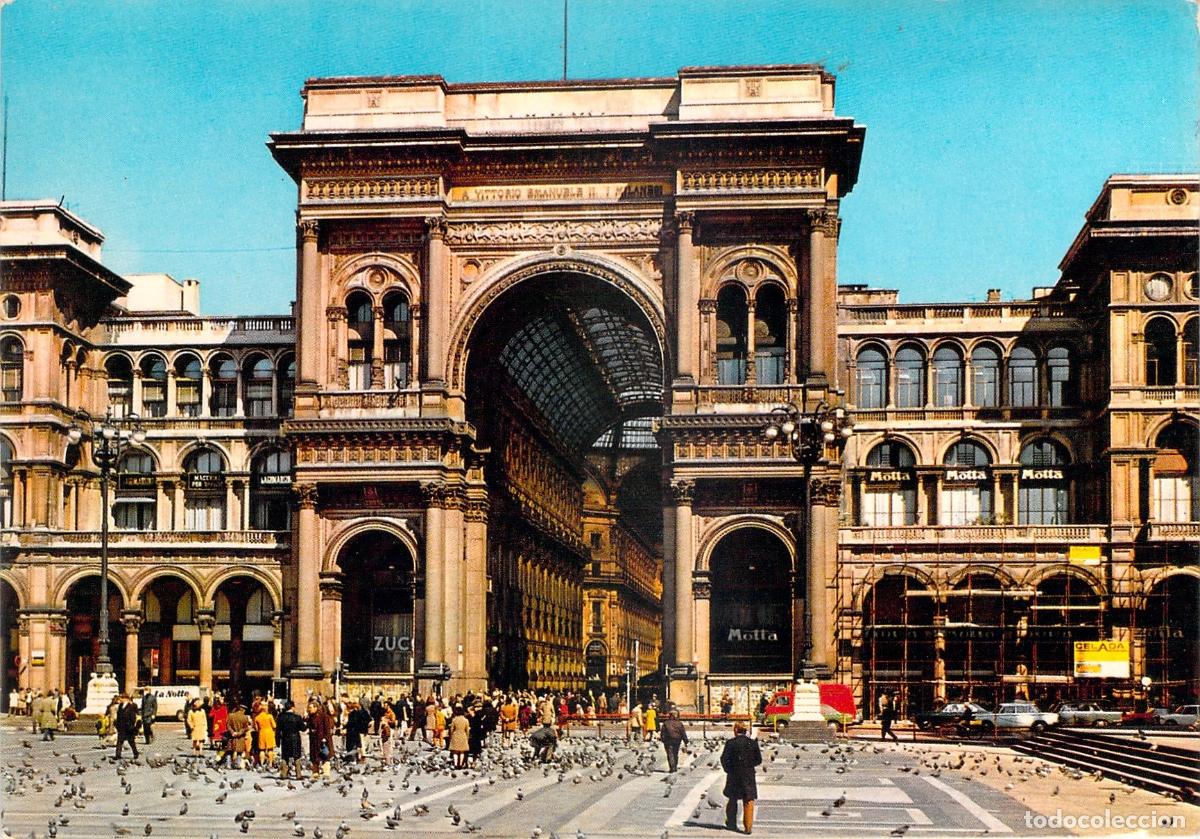 Postales: Postal de Mil&aacute;n Galleria Vittorio Emanuele II Italia