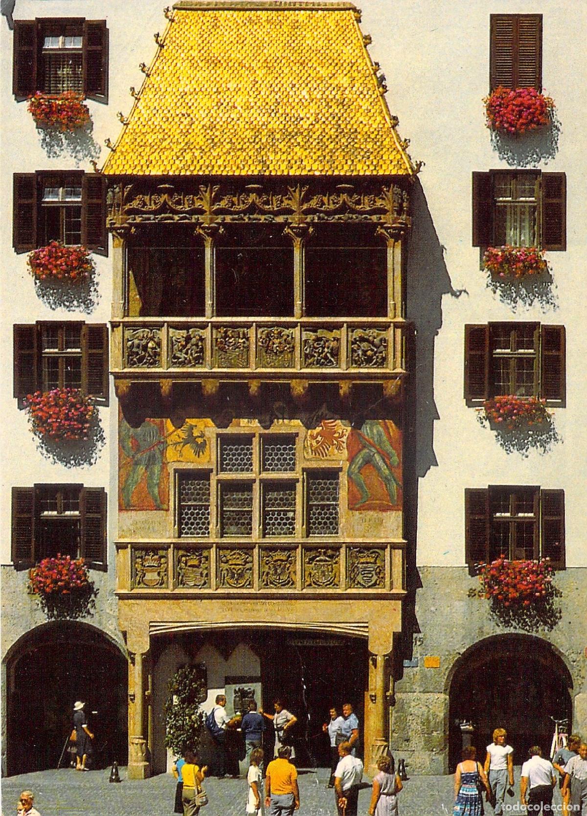 Postales: Tarjeta Postal del Tejadillo de Oro en Innsbruck Austria