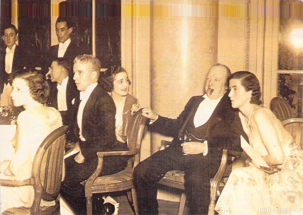 Postales: Postal Hist&oacute;rica de Charlie Chaplin y Winston Churchill