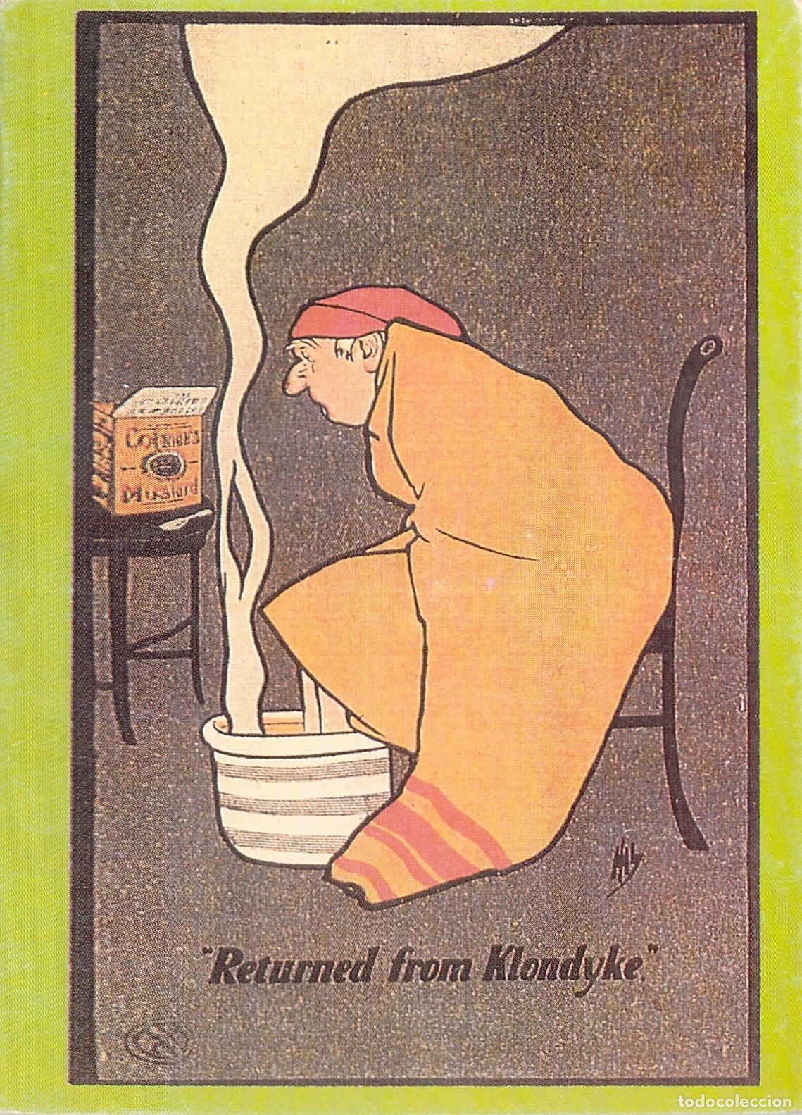 Postales: Postal Publicitaria de Mostaza Colman por John Hassall