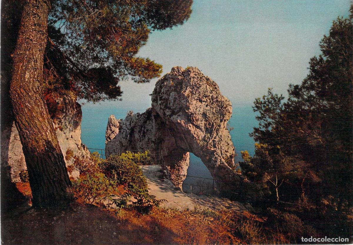 Postales: Postal de Capri, Arco Naturale, Paisaje de Italia