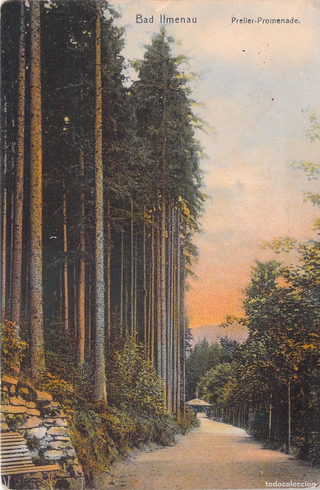 Postales: Postal de Bad Ilmenau Preller-Promenade Alemania