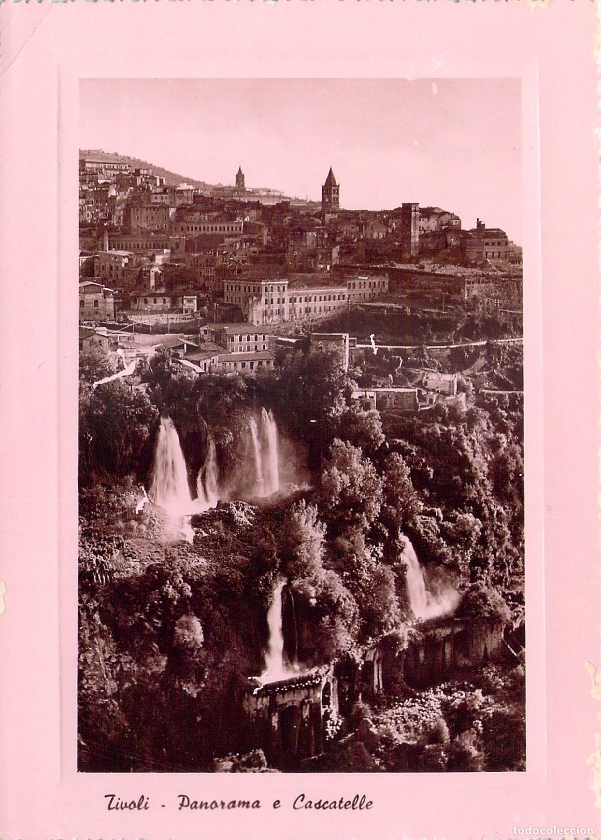 Postales: Postal de Tivoli Panorama y Peque&ntilde;as Cascadas