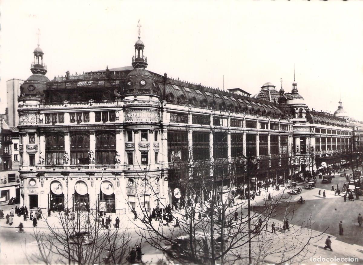 Postales: Postal de los Grandes Almacenes Printemps en Par&iacute;s
