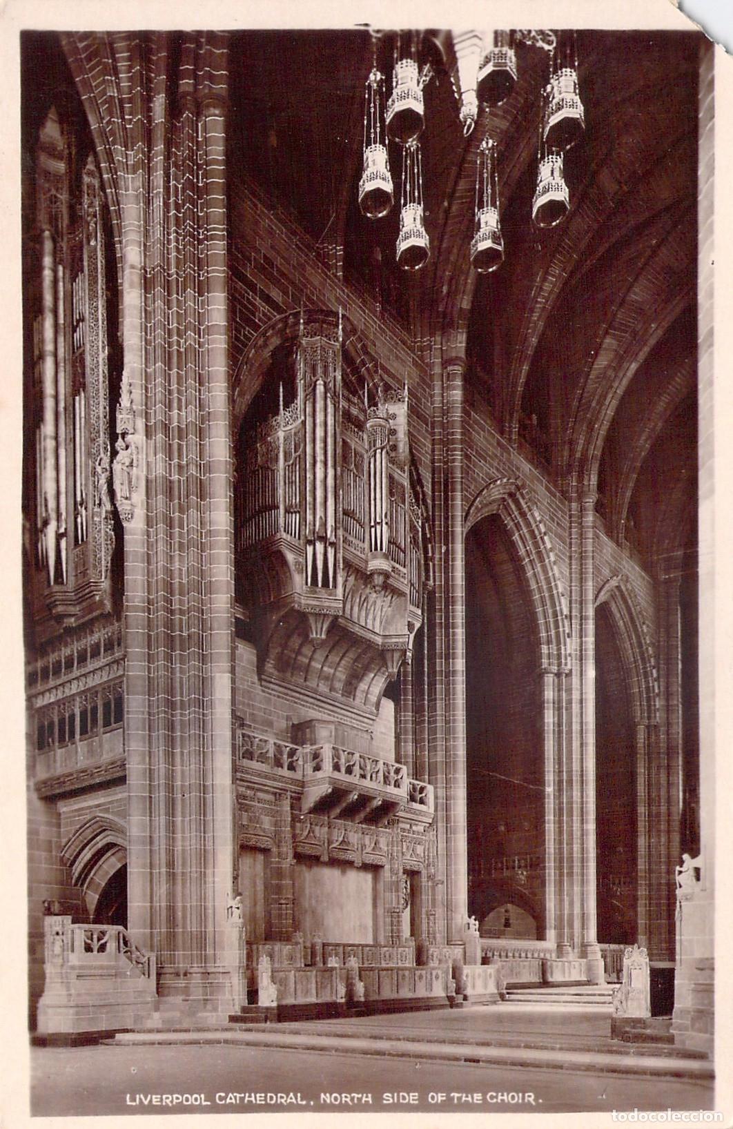 Postales: Postal Catedral de Liverpool Lado Norte del Coro