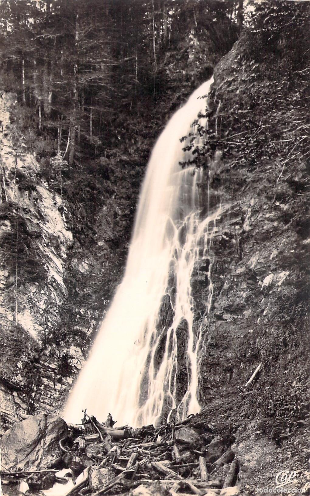 Postales: Postal Cascada del Coraz&oacute;n, Valle del Lys, Luchon, Pirineos