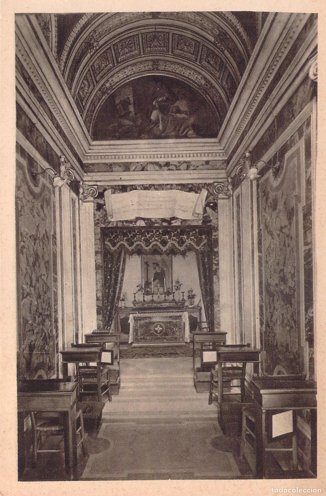 Postales: Postal de la Celda de Santo Domingo en Bas&iacute;lica de Santa Sabina, Roma