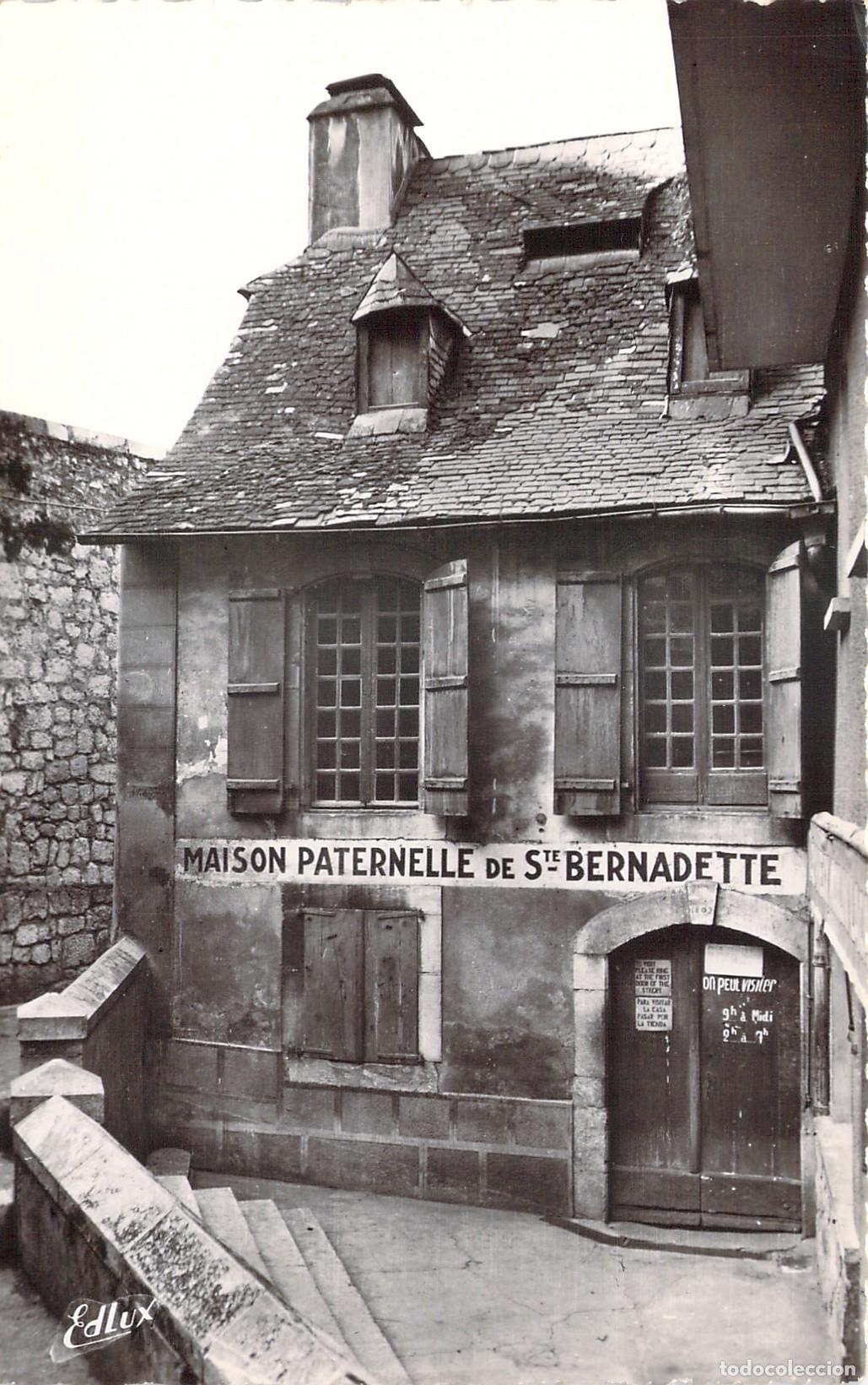 Postales: Postal Casa Paterna de Santa Bernadette en Lourdes