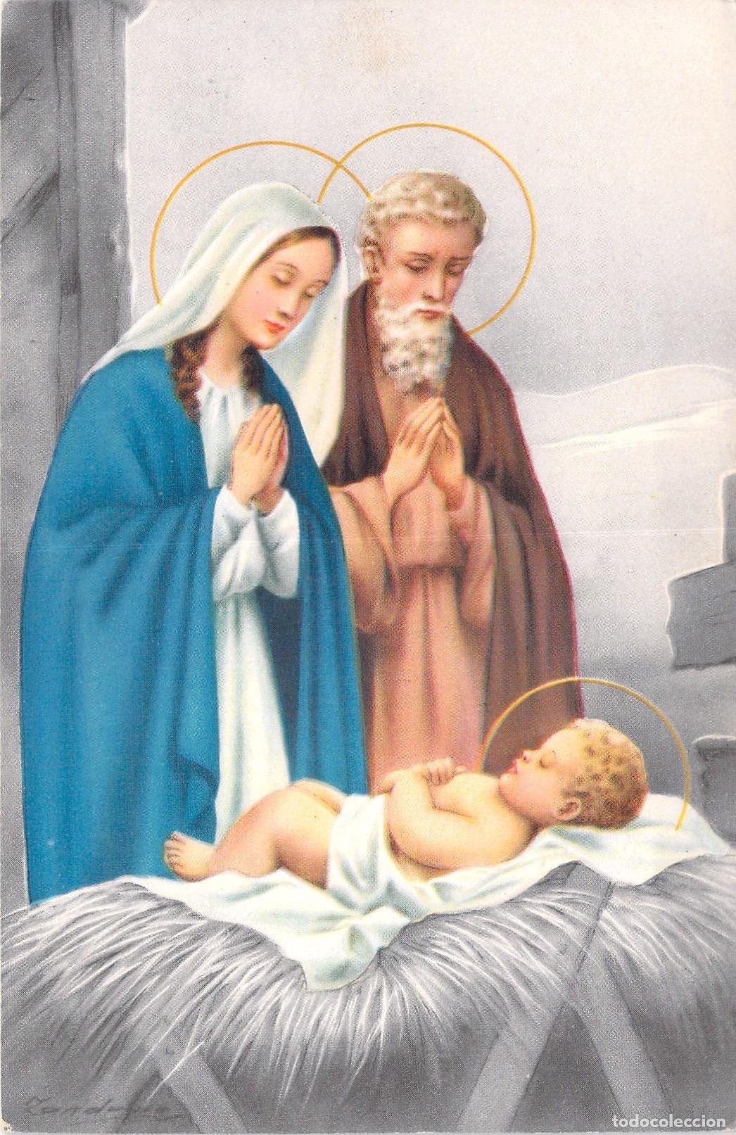 Postcards: Postal Ilustrada del Nacimiento de la Sagrada Familia