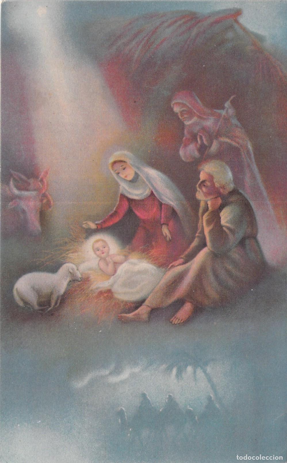Postales: Postal Navide&ntilde;a del Nacimiento de Jes&uacute;s, Sagrada Familia