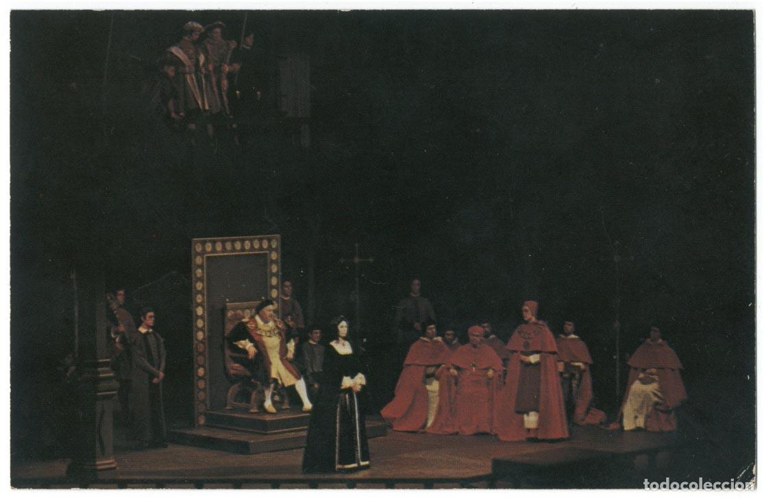 Postales: Oregon Shakesperean Festival (Ashland). Henry VIII, Cardinal Wolsey, Henry & Gertrude_Smith Western.