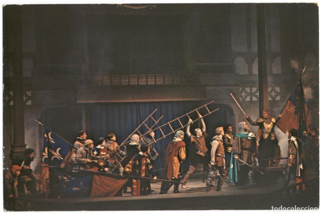 Postales: Oregon Shakesperean Festival (Ashland). King Henry V_Plastichrome. Photo Dwaine Smith