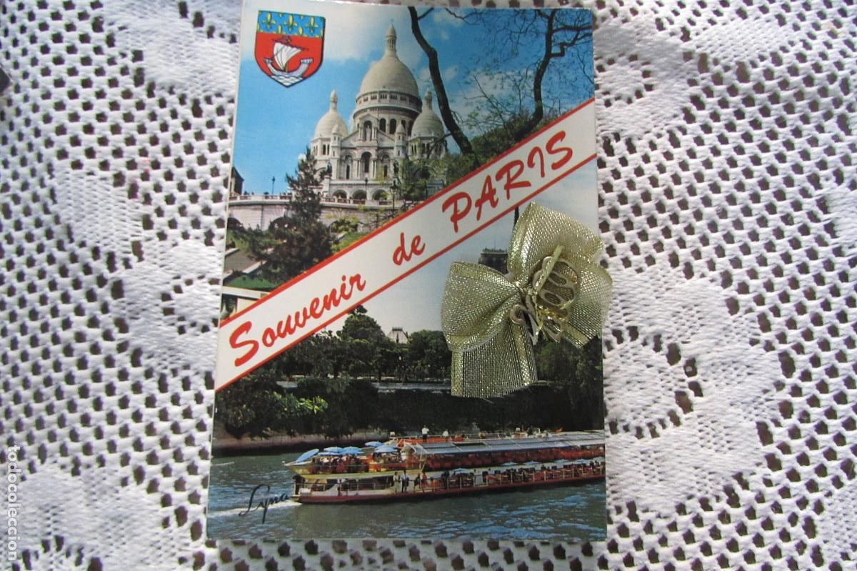 Postales: PARIS 20 VUES COULEUS LYNA